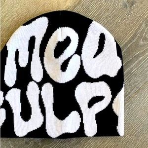 Meaculpa beanie hat